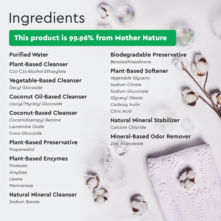 Puracy Natural Liquid Laundry Detergent with Stain Fighting Enzymes - Free & Clear, 16 fl oz
